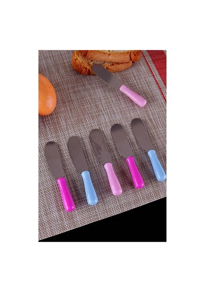 Tereyağı Bıçağı - Mini Spatula 6 Adet Şeffaf