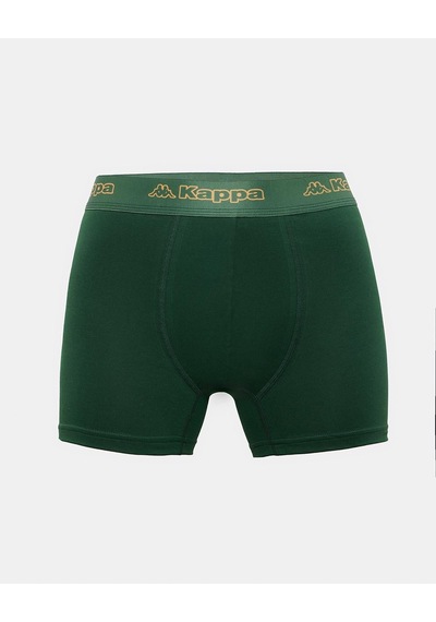 Kappa Logo Kabox 2 Erkek Siyah Gri Regular Boxer Gri - Siyah
