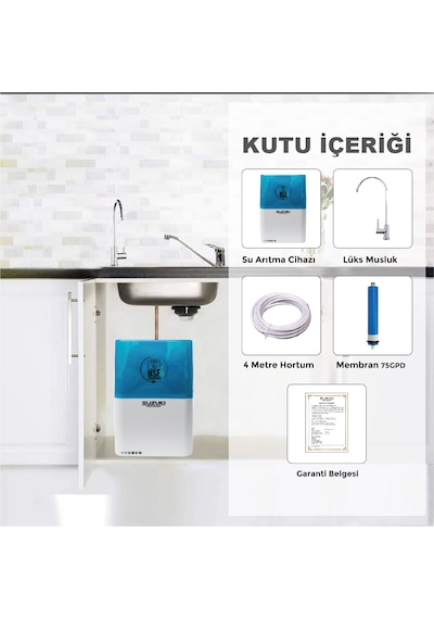 Suzukı Technology Pompalı Su Arıtma Cihazı Alpha Plus Model