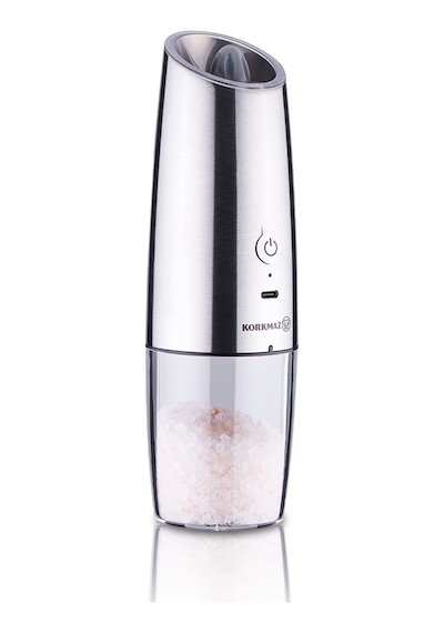 Korkmaz Comfort Şarjlı Inox Otomatik Baharat Öğütücü 150 Ml A5666-1 Çok  Renkli
