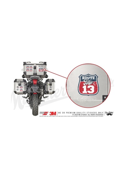 Roup25 Route Bitlis 13 Sticker