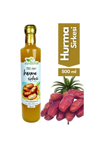 Hurma Sirkesi 500 Ml - Organik Doğal Fermantasyon