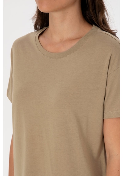 U.S. Polo Assn. U.s. Polo Assn. Kadın Haki Tişört 50320031-vr027