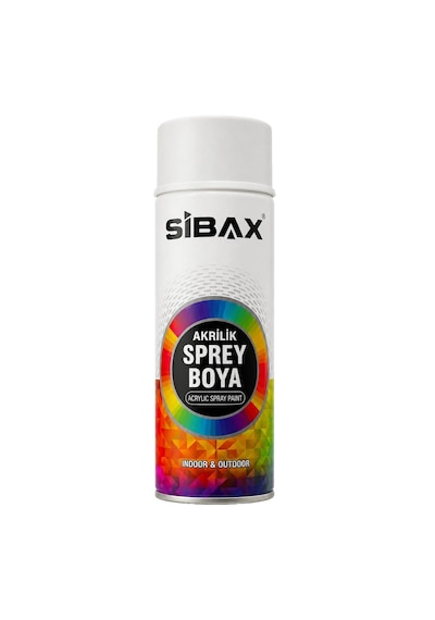Sibax Akrilik Sprey Boya Trafik Sarı Ral 1023 400 Ml 0