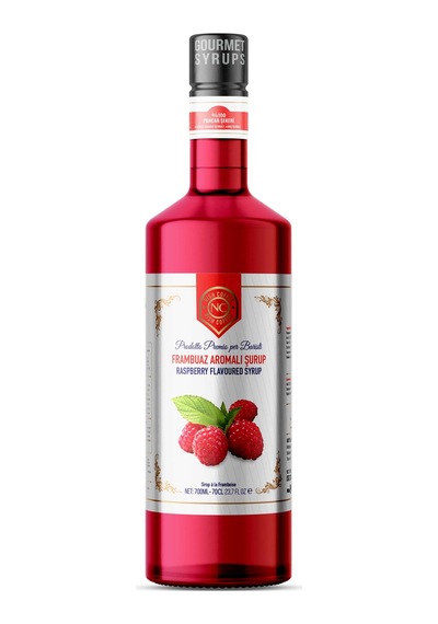 Nish Frambuaz Aromalı Şurup 700 Ml - Pet Şişe