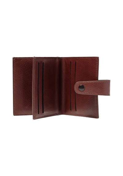 Kahve Cüzdan & Kartlık Unisex 710 Grande Deri Cüzdan Kartlık kahverengi
