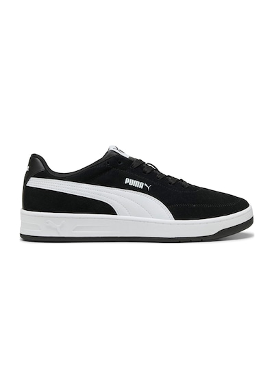 Puma Court Classic Clean Sd Siyah Erkek Sneaker SİYAH-BEYAZ