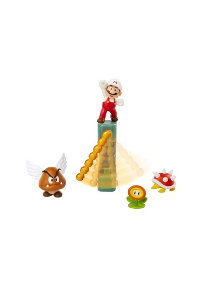 Süper Mario Lav Kalesi Diorama Oyun Seti 40015