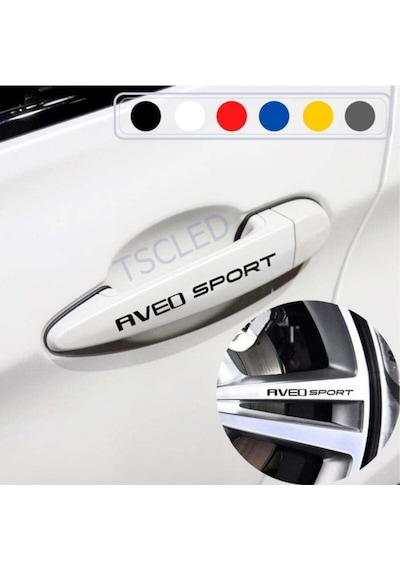 Chevrolet Aveo Yapıştırma Kapı Kolu Ve Jant Stickerı