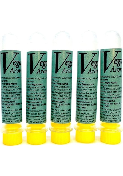 Vegas Aroma Saf Agave Aroması Tekila Aroması 5 x 3 ML