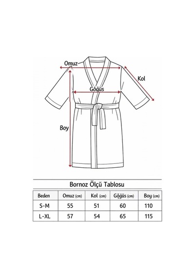 Bicomi Ultra Emici & Cilt Dostu %100 Pamuklu Bej Kimono Bornoz