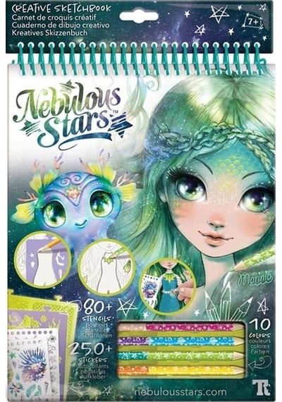 Akıllıelma-taros Nebulous Stars-11102 Creative Sketchbook - Marinia Çok Renkli