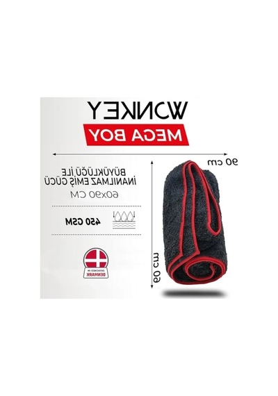 2as Mikrofiber Pati Kurulama Havlusu 60x90 Cm Açık Gri