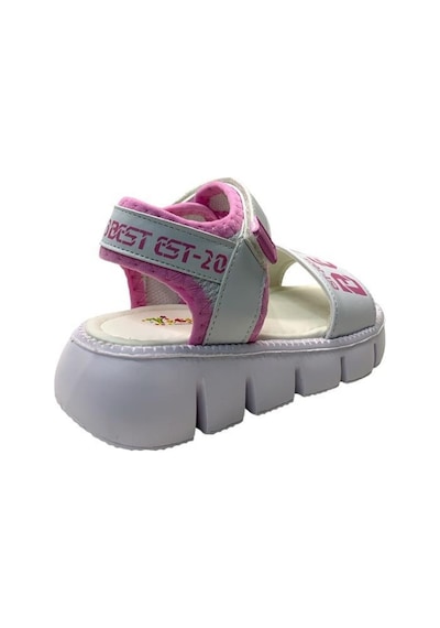 Tuğba Ortopedi 2155 Kız Çocuk Sandalet 001 Beyaz - Siyah