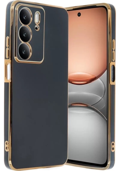 Newface Realme C75 4g Kılıf Volet Silikon - Siyah