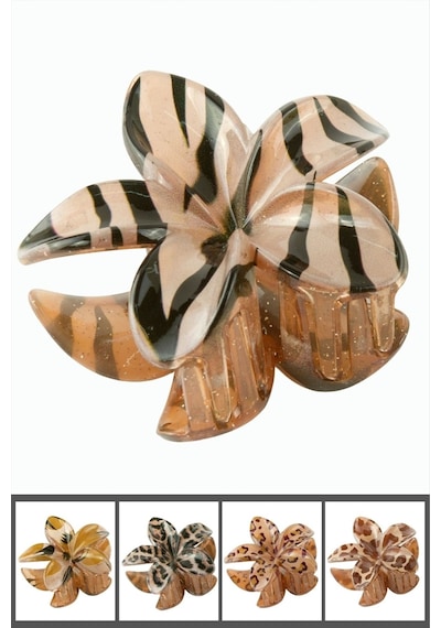 Leopar Desenli Lotus Mandal Toka 8 Cm Diğer 66186637