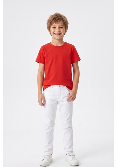Kiagu Kısa Kol T-shirt Basic Terletmeyen Esnek Kumaş Pamuklu Mevsimlik Kısakol Erkek Çocuk Tsort Nar Çiçeği Kiagu Kısa Kol T-shirt Basic Terletmeyen Esnek Kumaş Pamuklu Mevsimlik Kısakol Erkek Çocuk Tsort Nar Çiçeği