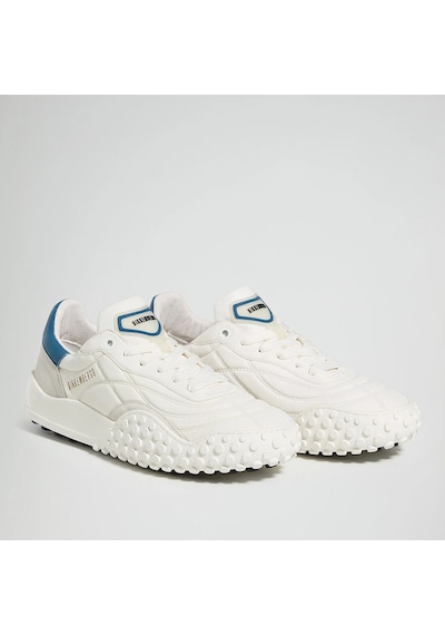 Sneaker Günlük Erkek 27116/cp C Bkku Bikkembergs 64039996 Nappa White/nappa Navy Nappa White/nappa Navy