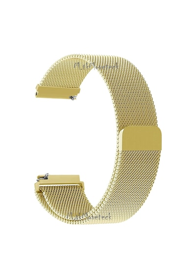 Watch Gt3 / Gt3 Pro / Gt4 / Gt5 / Gt5 Pro / Gt6 / Gt6 Pro 46mm Metal Hasır Mıknatıslı Kordon Gold
