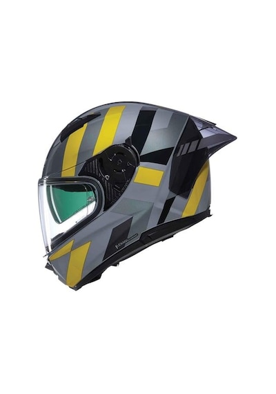 Nolan N60-6 Sport Dinamico 344 Kapalı Kask Siyah - Gri - Sarı