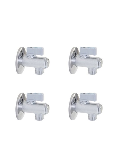 Gms Mk104 Filtreli Taharet Ara Musluk 4 Adet + Ayna Gri