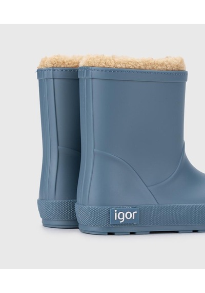 İgor Igor W10306-213 Yogi Borreguito Unisex Çocuk Yağmur Çizmesi Petrol