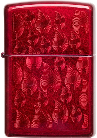 Zippo 21063 Iced Zippo Flame Design Çakmak