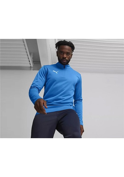 Puma Teamgoal Training 1/4 Zıp Top Erkek Futbol Antrenman Sweatshirts 65862902 Mavi 65862902 Mavi