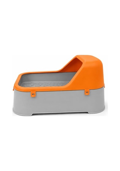 Orret Home Kedi Kumu Kabı Geniş Hacimli Kedi Tuvaleti Plastik Kedi Tuvalet Kabı Açık Kedi Kum Kabı Kolay Temizlenebilir Dayanıklı Tasarım Turuncu-gri Açık Bej Orret Home Kedi Kumu Kabı Geniş Hacimli Kedi Tuvaleti Plastik Kedi Tuvalet Kabı Açık Kedi Kum Kabı Kolay Temizlenebilir Dayanıklı Tasarım Turuncu-gri Açık Bej