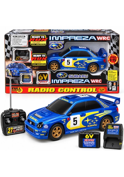 Subaru Impreza Wrc Uzaktan Kumandalı Araba 1:15 Ölçek Mavi