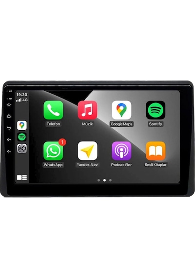 Renault Express Araç Multimedya Android Ekran Carplay Double Teyp 4+64 9" 21-23 Black Navımex