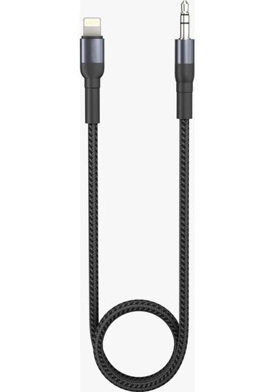 3.5 Mm To Lightning Ses Aktarma Kablo Dönüştürücü 1.2 Mt Aux Lightning Ses Kablosu
