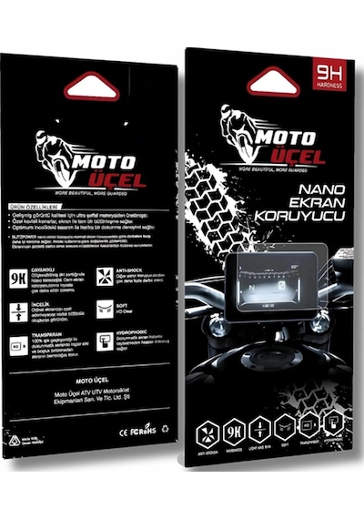 Tvs Raider 125 Nano Ekran Koruyucu
