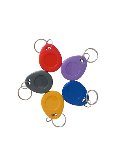 Sr-602 Yazılabilir Ve Kopyalanabilir Rfıd Proximity Anahtarlık 125 Khz Keyfob Geçiş Kontrol Çipi 500 Adet