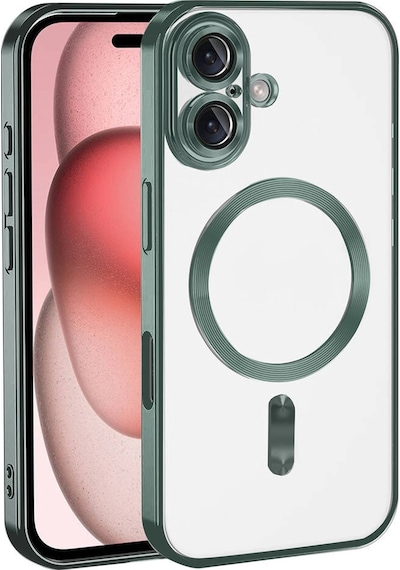 Teknomoda Apple Uyumlu iPhone 17 Kılıf Kamera Lens Korumalı Renkli Magsafe Şeffaf Silikon Koyu Yeşil Koyu Yeşil Teknomoda Apple Uyumlu iPhone 17 Kılıf Kamera Lens Korumalı Renkli Magsafe Şeffaf Silikon Koyu Yeşil Koyu Yeşil