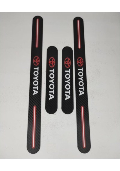 Toyota Auris Uyumlu Carbon Kapı Eşiği + F1 Kulakçık (550932901)