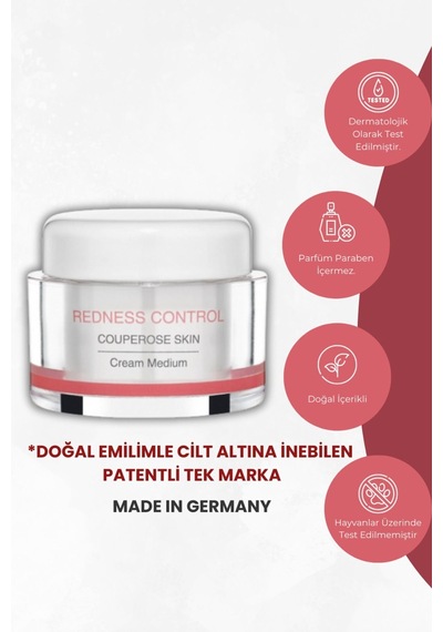 Hassas Ciltler Için Kızarıklığı Azaltan, Pantenol Içeren Redness Control Medium Krem - 57444596