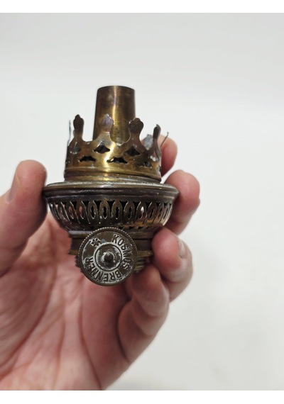 Antika Gaz Lambası Mekanizma Başlığı 028 Altın