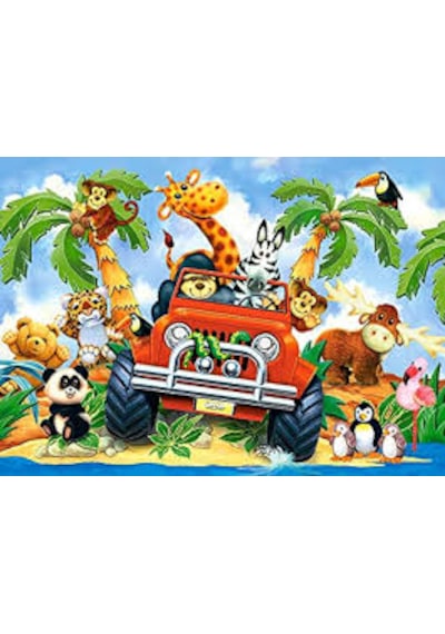 Castorland 60 Parça Safari Puzzle