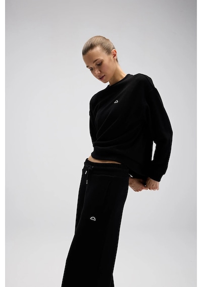 Ellesse Bayan Sweat Ef540-bk Siyah Siyah