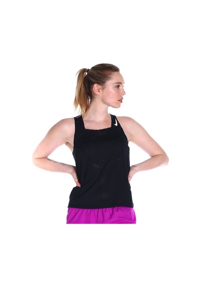 Dri-fit Adv Aroswft Singlet Kadın Siyah Koşu Atlet Dm7551-010 Siyah