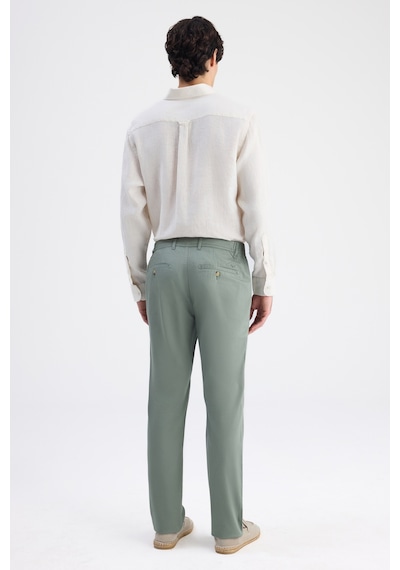 D's Damat Ds Damat Relaxed Fit Pilesiz Yeşil Gabardin Chino Pantolon 6hcc3ı303777m Çok Renkli