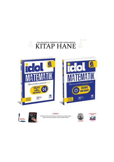 Çanta 2025-2026 6. Sınıf Matematik Bir İdol Haline Getiren Seti