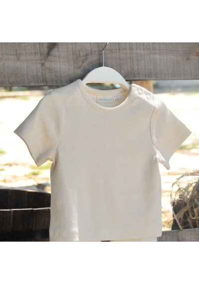 Naturaborn Gots Organik Sertifikalı Bebek T-Shirt (456444559) Bej