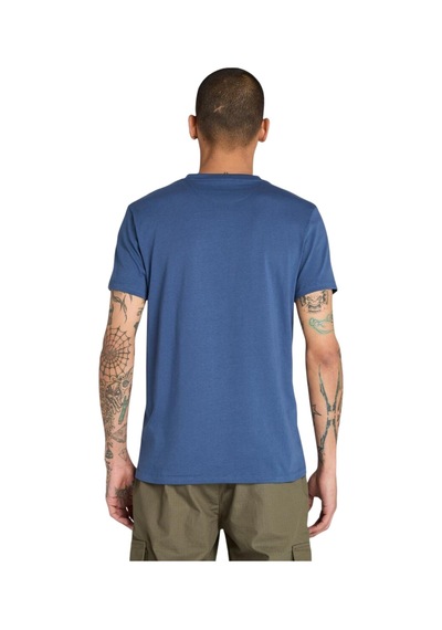 B0a2bpreyo1-r Timberland Dunstan Rıver Short Sleeve Tee Erkek T-shirt Mavi B0a2bpreyo1-r Mavi