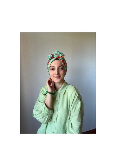 Green Love Telli Saç Bonesi Yeşil - 901079546 Yeşil - 901079546 Yeşil