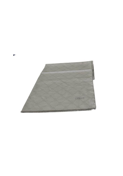 Piramit 80 190 Pamuk Monogram Şal Gümüş Gri 01949- 07