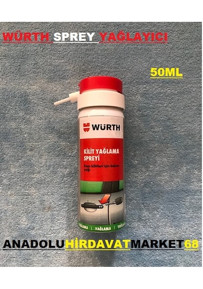 Würth Sprey Yağ Silah Yağı Kilit Yağı Tufek Yağı 50 ML