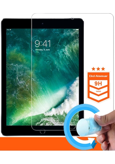 Apple Uyumlu iPad Pro 10.5 2017 A1709. A1701 Nano Kırılmaz Cam Ekran Koruyucu