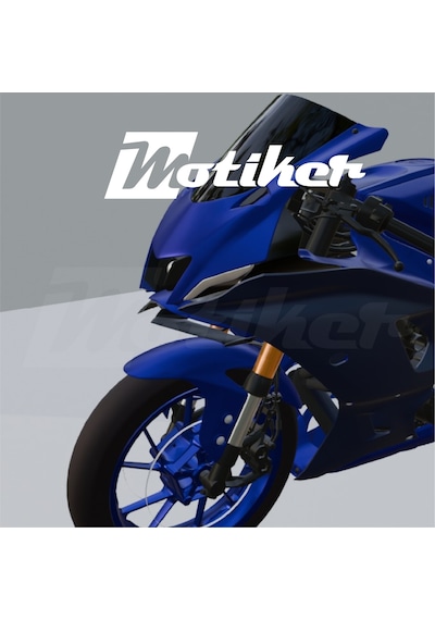 Yamaha Yzf-r25 Ön Far Kanat Winglet Aksesuar Boyasız 3d Baskı